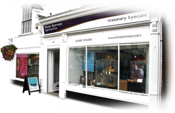 Frost Borneo shopfront